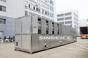 東南亞制冰廠，日產20噸方冰機